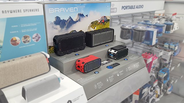 Braven BluetoothÂ® audio brand expands their wireless speakers line at retail with demonstration 