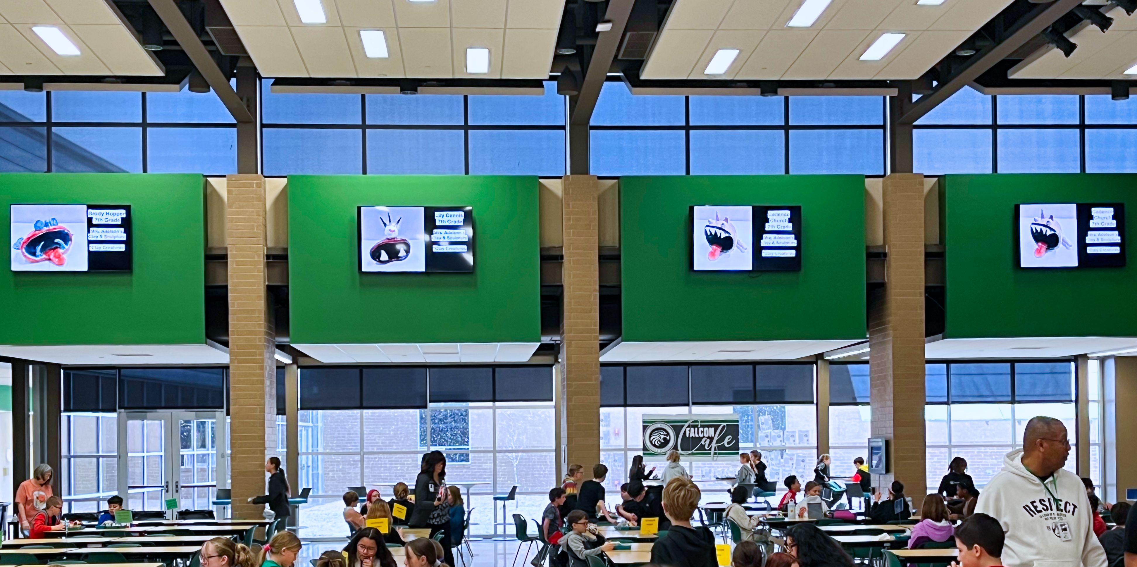 Kansas Middle School Empowers Students With Digital Signage Digital