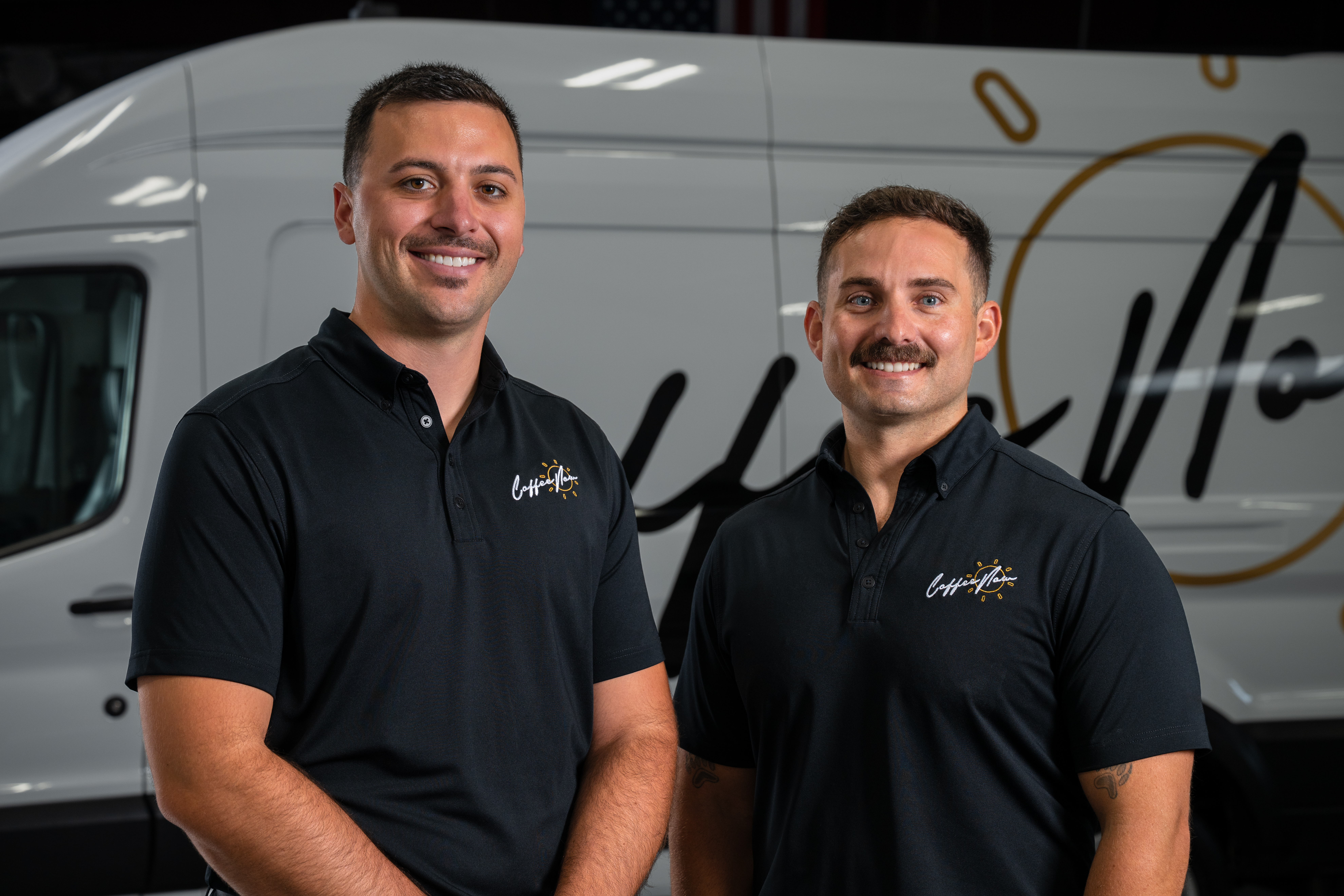 Jordan West (left) and Kaleb Schrank (right)