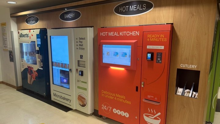 Hot meals are back in the [vending] box