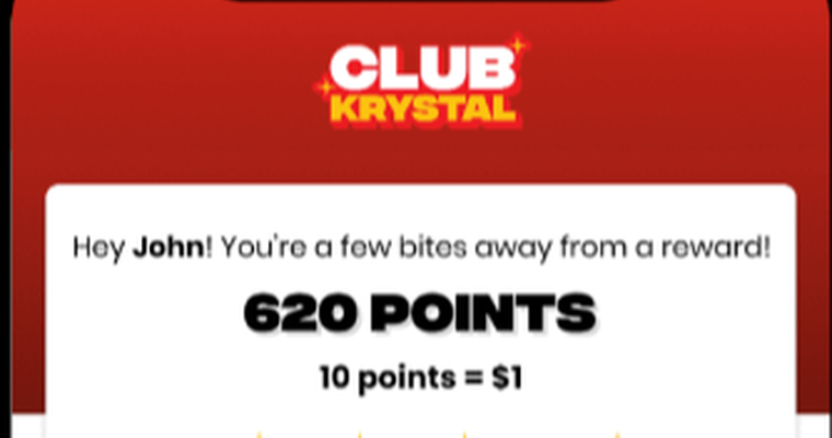 Krystal Celebrates birthday by launching rewards program