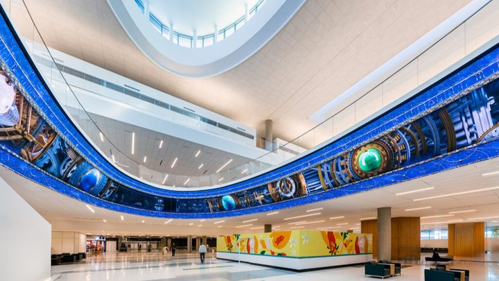 Nanolumens, Ford AV team on “Oculus” LED installation at Houston airport