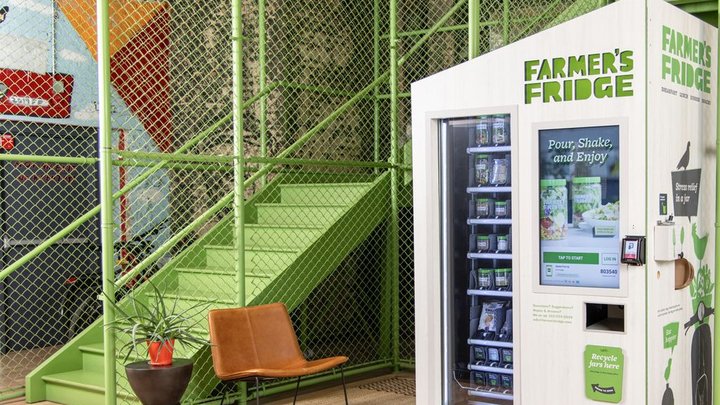 Healthy vending gets a boost:  Farmer's Fridge, Weight Watchers team up for National Nutrition Month