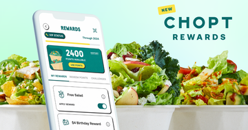 Chopt updates rewards program