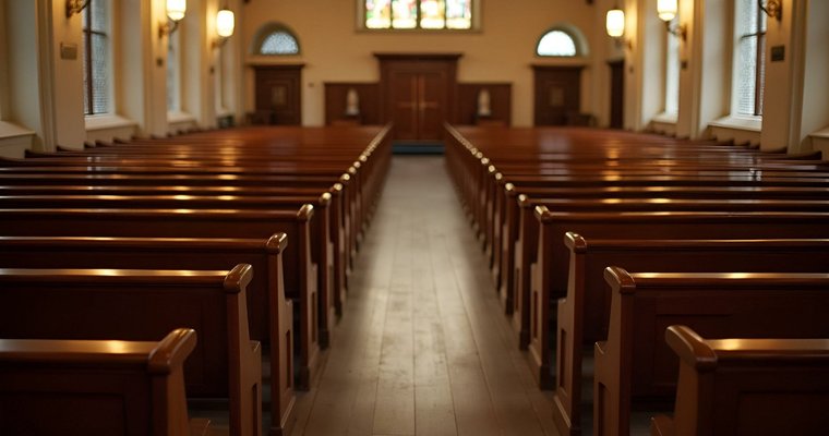 Increasingly empty pulpits in an empty world