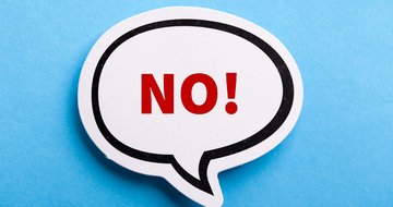 Saying 'no' can sometimes be the right 'yes'