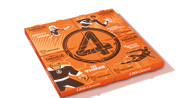Little Caesars unveils Fantastic Four-themed rewards challenge