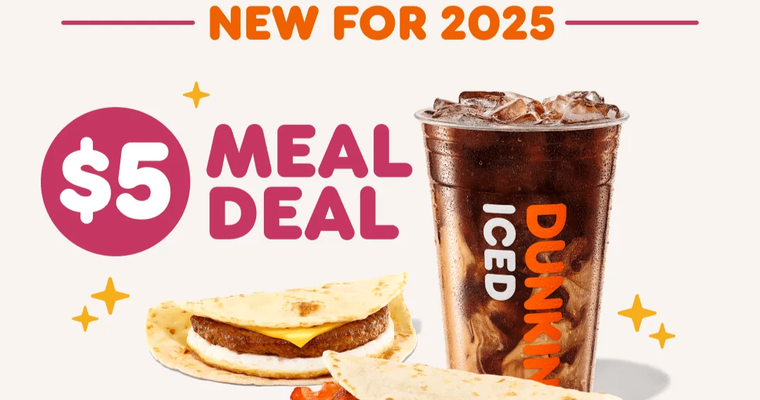 image showing Dunkin member deals