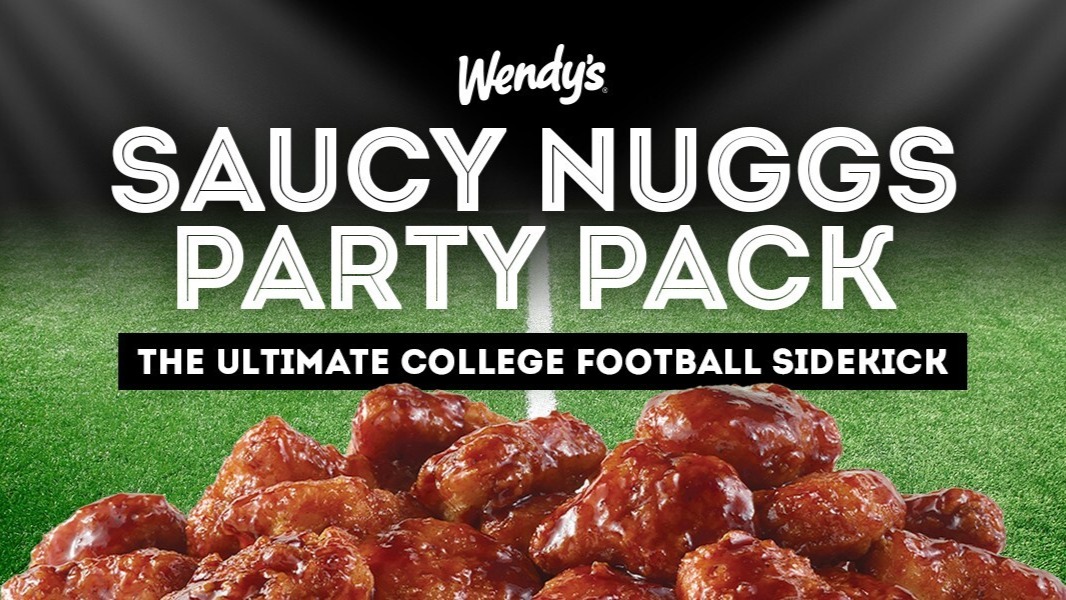 Wendy’s launches Saucy Nuggs Party Pack of up to 50 chicken 