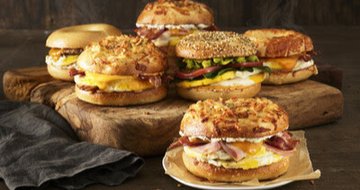 bagels sold by Einstein Bros. Bagels