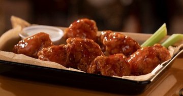 cooked wings