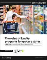 The value of loyalty programs for grocery stores