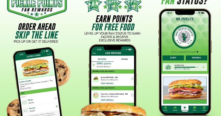 Mr. Pickle’s elevates loyalty with Pickle Points