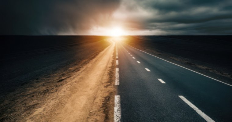 Choose the narrow road