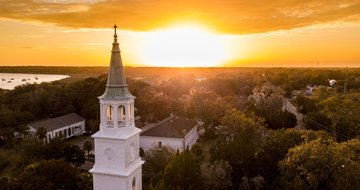 Ninevah Christian Church—a big church in a small town