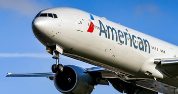 an American Airlines jet