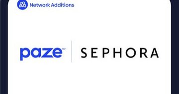 image of paze and sephora on card
