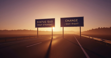 Three ways to break the status quo
