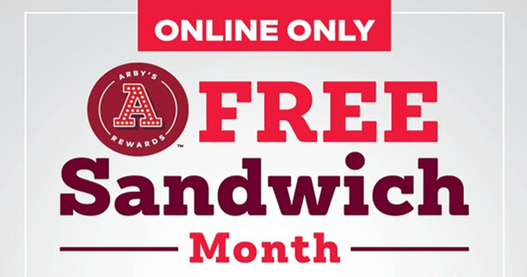 Arby’s offers rewards members free sandwiches in April