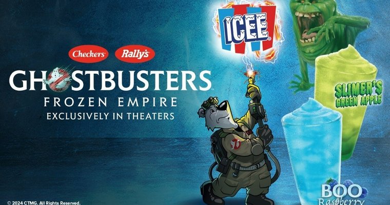 Checkers & Rally's offers 2 special-edition ICEEs for 'Ghostbusters' film - Vimarsana News