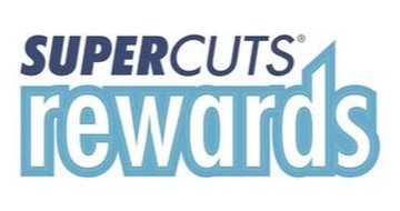 The logo for Supercuts rewards program