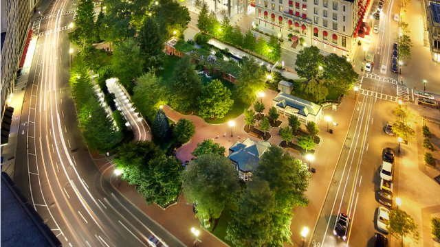 Parking garages becoming newest city parks