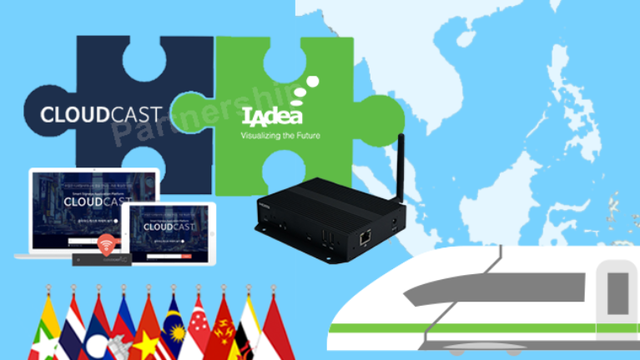 IAdea Partners with CloudCast Powered by KNOWCK Delivering Robust Easy-to-Use Digital Signage Solutions Perfect for Southeast Asian Markets