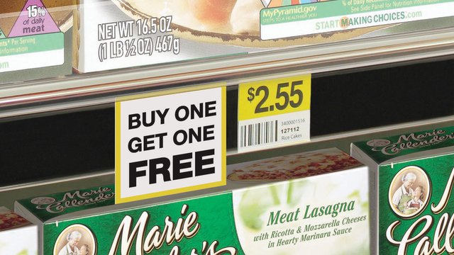 Display Signage Two Ways with New Label Holder for Coolers and Freezers