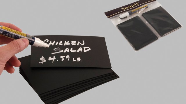 Quick Sign Changes in Style with New Mini Chalk Cards