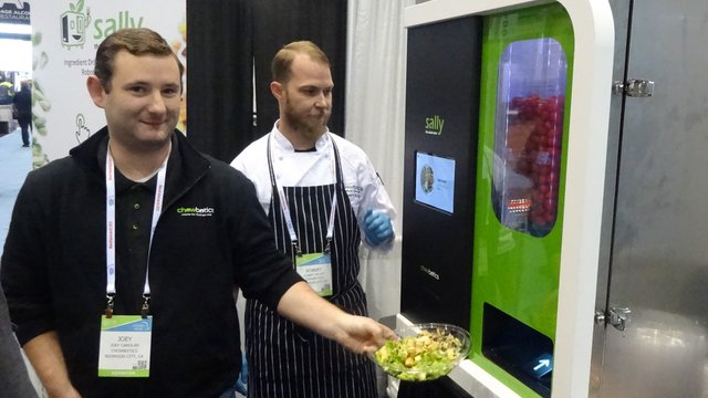 The push behind open kitchens move food preparation to the front