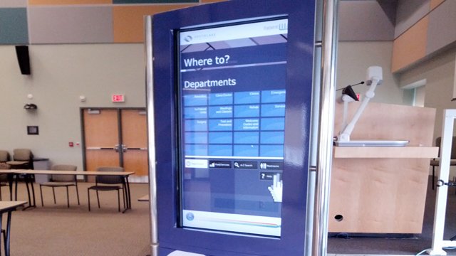 The use of digital signage as a wayfinding solution