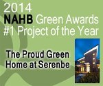 Proud Green Home receives NAHB 'Project of the Year Award for Single Family-Small Volume'