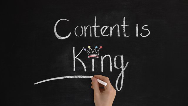 Content is king
