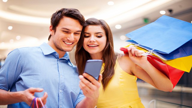 Mobile devices, digital signage working together