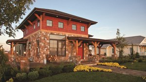 Use stone veneer to instantly boost a home's curb appeal