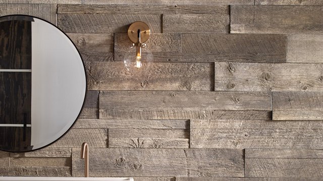 Stone Plank Mimics Vintage Barn Wood | Video