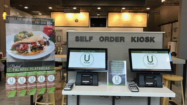 UFood Grill using kiosks to get face-to-face with customers