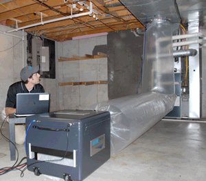 How does Aeroseal duct sealing work?