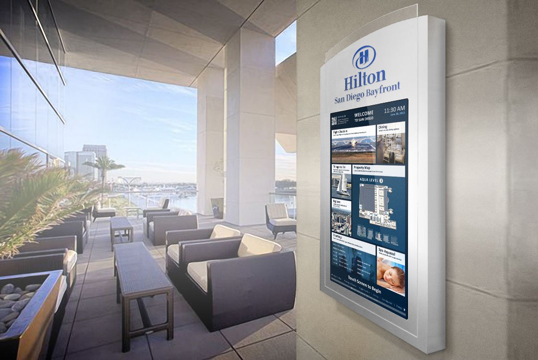Interactive Concierge Board / JANUS Displays Digital Signage Today
