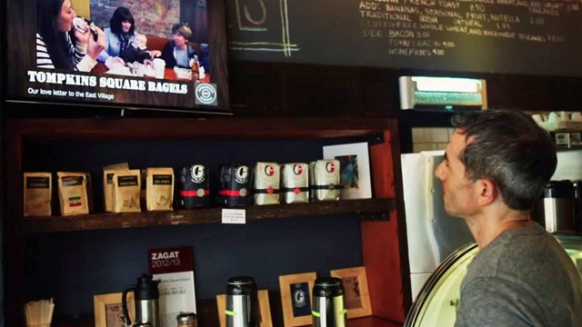 Digital signage levels the playing field for small business