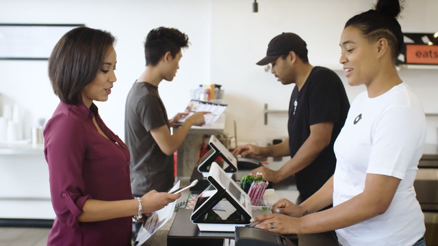 Prospective franchisor beta tests dual-screen POS station