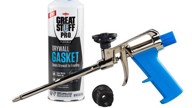New Spray Gasket Helps Meet Energy Code Air Leakage Requirements