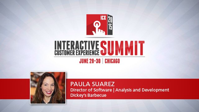 Interactive customer experience technology has to make sense