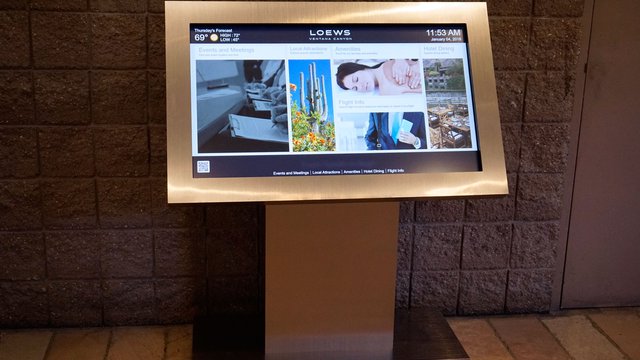 JANUS Displays Completes Digital Signage Installation at Loews Ventana Canyon Resort