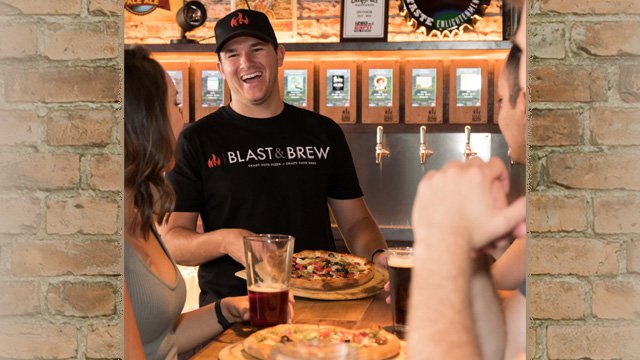 Beer and pizza: Self-pour technology adds fizz to the mix