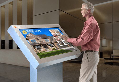 Real estate kiosks help buyers find their dream home