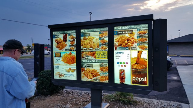Long John Silver’s adds high-definition video, audio to transform menu boards into interactive kiosks