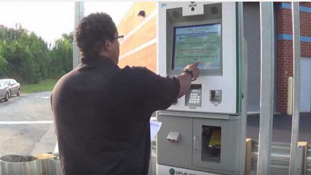 Kiosks keeping car emissions in check