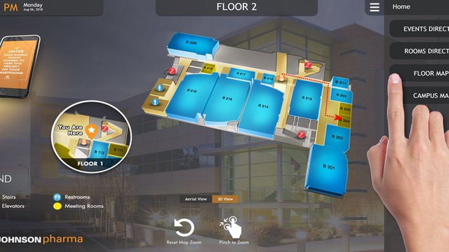 Emphasize the 'active' in interactive digital signage