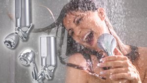 Shower System Is Also a Water Filter